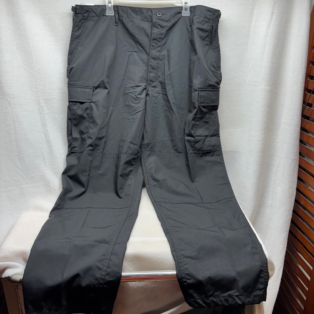 Propper Uniform BDU Cargo Pants Black XLR 60 Cotton 40 Polyester Mens‎ Tactical